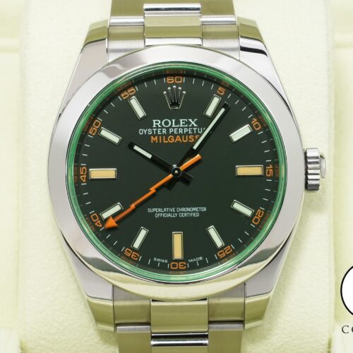 ロレックス ミルガウス Ref.116400GV ステンレススチール ブラック文字盤 中古 ngr3yrii 商品画像1