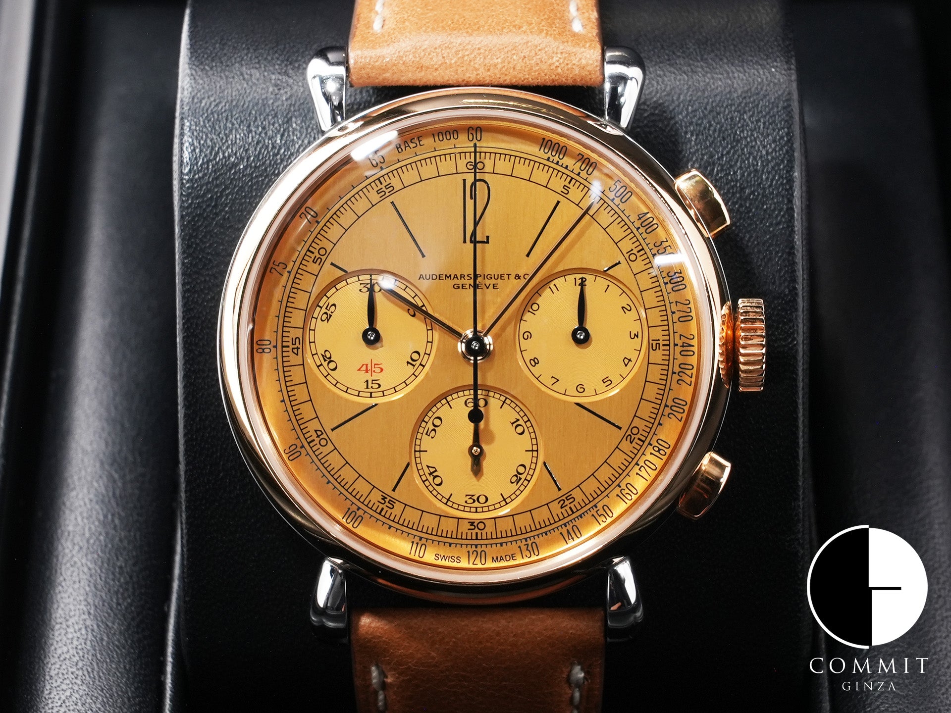 オーデマピゲ リマスター 01 クロノグラフ Ref.26595SR.OO.A032VE.01 ステンレススチール/ピンクゴールド イエローゴールドカラー文字盤 中古 bwu8q9nr 商品画像1
