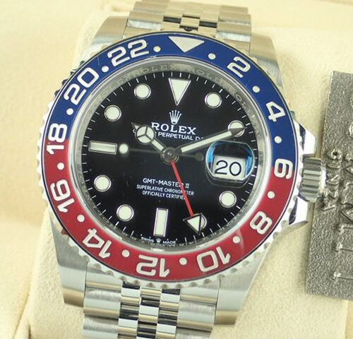 ロレックス GMTマスターII Ref.126710BLRO ブラック文字盤 美品 gmt-master-93 ジュビリーブレスレット 商品画像1