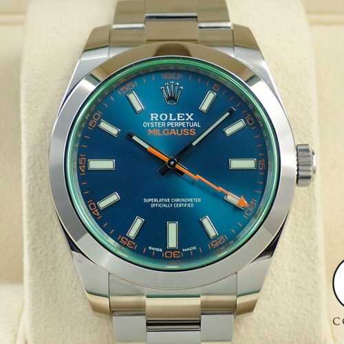 ロレックス ミルガウス Ref.116400GV ステンレススチール Zブルー文字盤 商品画像1