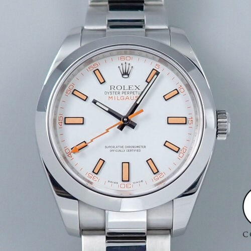ロレックス ミルガウス Ref.116400 ステンレススチール ホワイト文字盤 商品画像1