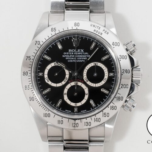 ロレックス デイトナ エルプリメロ Ref.16520 ステンレススチール ブラック文字盤 商品画像1