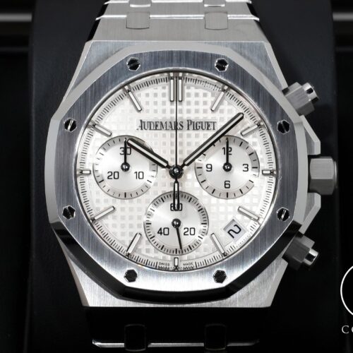 オーデマピゲ ロイヤルオーク クロノグラフ 50周年記念 Ref.26240ST.OO.1320ST.03 ステンレススチール シルバー文字盤 中古 ybm6evpa 商品画像1