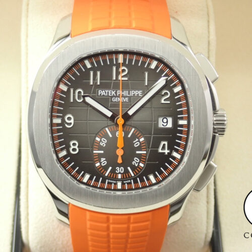 パテックフィリップ アクアノート Ref.5968A-001 ブラック文字盤 中古 aquanaut-77 商品画像1