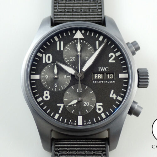 IWC パイロット ウォッチ クロノグラフ トップガン セラタニウム Ref.IW388106 ブラック文字盤 未使用 P25A9J58 商品画像1