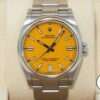 ロレックス オイスターパーペチュアル36 Ref.126000 ステンレススチール イエロー文字盤 美品 atbq22oq 商品画像1