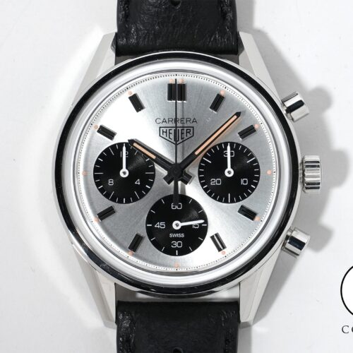 タグホイヤー カレラ クロノグラフ 60周年 アニバーサリーエディション Ref.CBK221H.FC8317 ステンレススチール シルバー文字盤 美中古 xbpi66eo 商品画像1