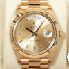 ロレックス デイデイト40 Ref.228238A イエローゴールド シャンパンゴールドx10Pバケットダイヤ文字盤 美中古 umwez8x8 商品画像1