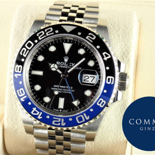 ロレックス GMTマスターII Ref.126710BLNR ブラック文字盤 未使用 gmt-master2-66 ジュビリーブレスレット 商品画像1