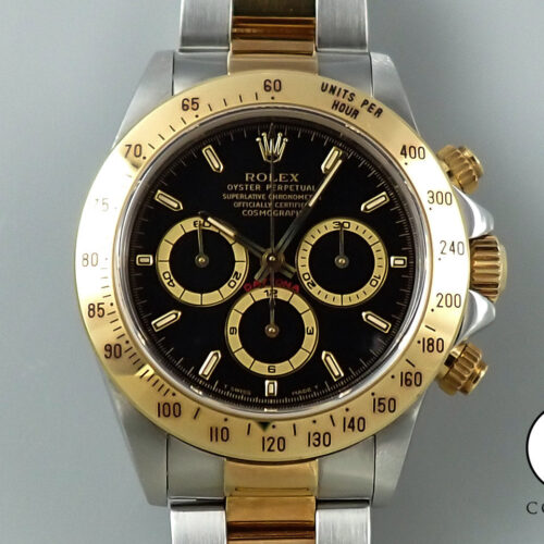 ロレックス デイトナ エルプリメロ Ref.16523 ステンレススチール/イエローゴールド ブラック文字盤 商品画像1