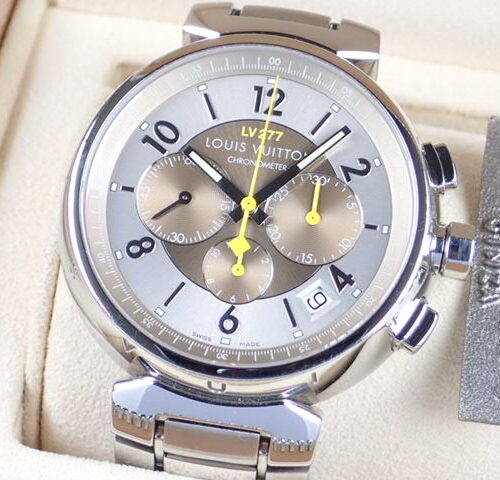 ルイヴィトン タンブール Ref.Q11420 ブラウン文字盤 中古 louis-vuitton-2 商品画像1