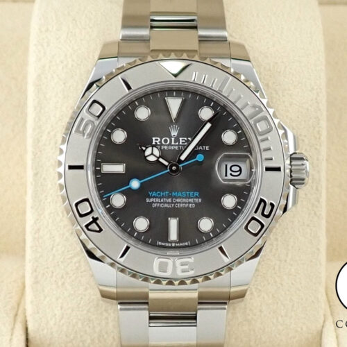 ロレックス ヨットマスター37 Ref.268622 ステンレススチール/プラチナ スレート文字盤 商品画像1