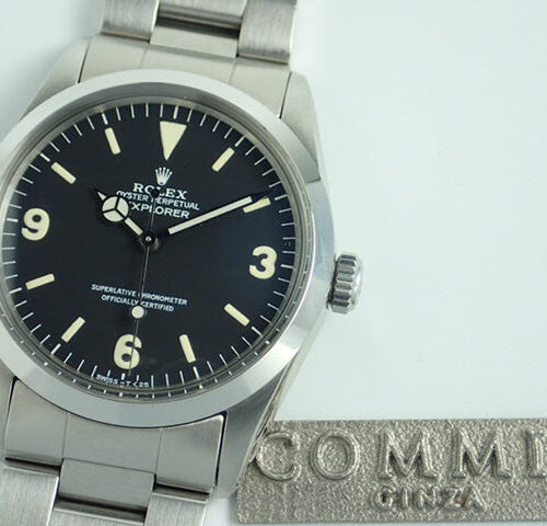 ロレックス エクスプローラーI Ref.1016 ブラック文字盤 中古 explorer-82 商品画像1