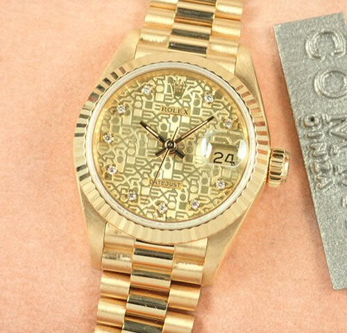 ロレックス デイトジャスト Ref.69178G コンピューター文字盤 中古 datejust-125 プレジデントブレスレット 商品画像1