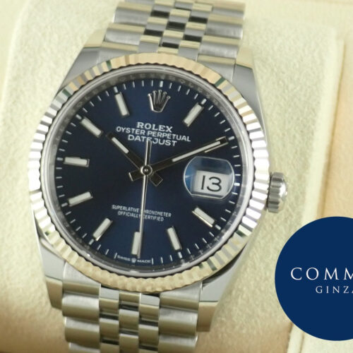 ロレックス デイトジャスト36 Ref.126234 ブルーバー文字盤 未使用 datejust-161 ジュビリーブレスレット 商品画像1