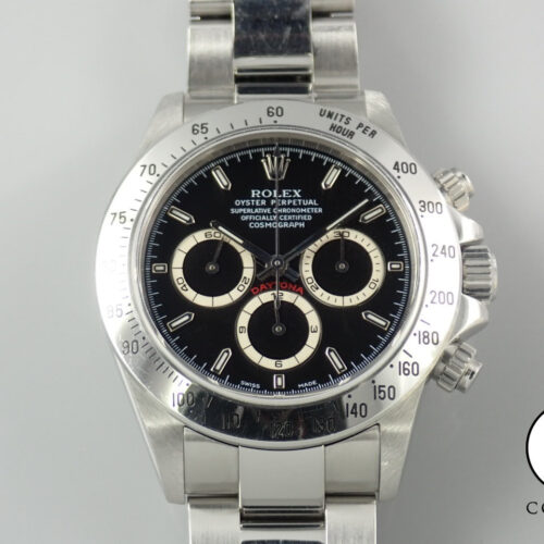 ロレックス デイトナ エルプリメロ Ref.16520 ステンレススチール ブラック文字盤 商品画像1