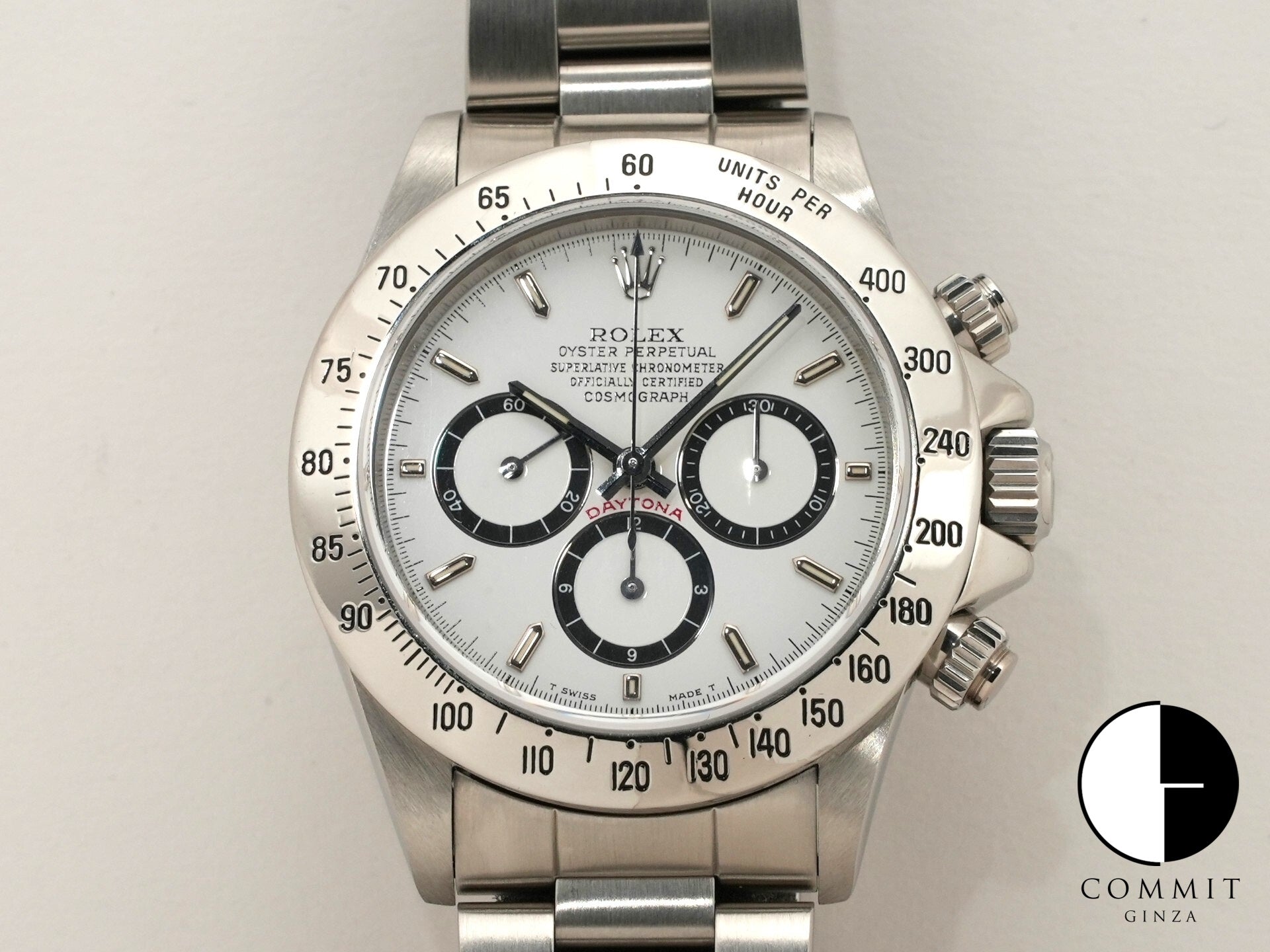 ロレックス デイトナ エルプリメロ Ref.16520 ステンレススチール ホワイト文字盤 中古 ww6u523m 商品画像1