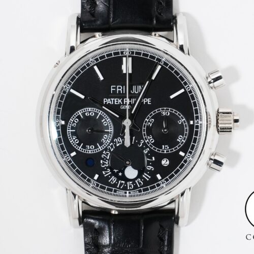 パテックフィリップ パーペチュアルカレンダー スプリットセコンド クロノグラフ Ref.5204P-011 プラチナ ブラック文字盤 中古 jhfmekjm 商品画像1