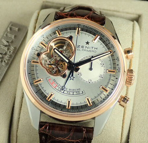 ゼニス エル・プリメロ Ref.51.2080.4021/01.C494 シルバー文字盤 中古 chronomaster-5 商品画像1
