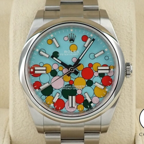 ロレックス オイスターパーペチュアル41 Ref.124300 ステンレススチール セレブレーションモチーフ文字盤 商品画像1