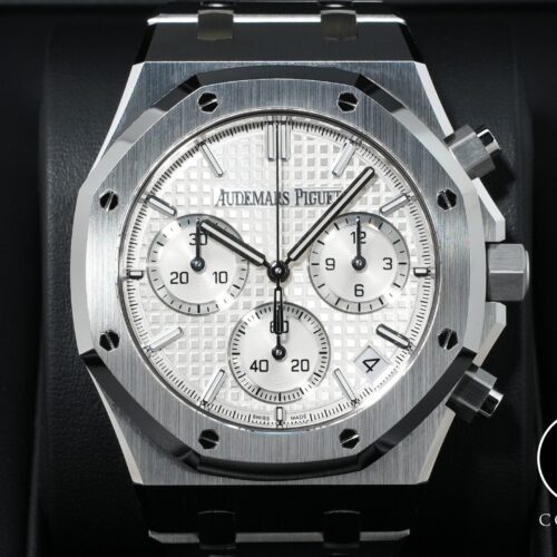 オーデマピゲ ロイヤルオーク クロノグラフ 50周年記念 Ref.26240ST.OO.1320ST.03 ステンレススチール シルバー文字盤 美品 khidbyrv 商品画像1