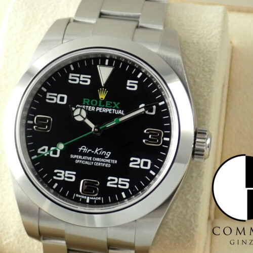 ロレックス エアキング Ref.116900 ブラック文字盤 中古 airking-43 商品画像1