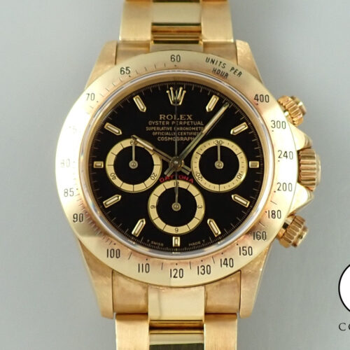 ロレックス デイトナ エルプリメロ Ref.16528 イエローゴールド ブラック文字盤 商品画像1