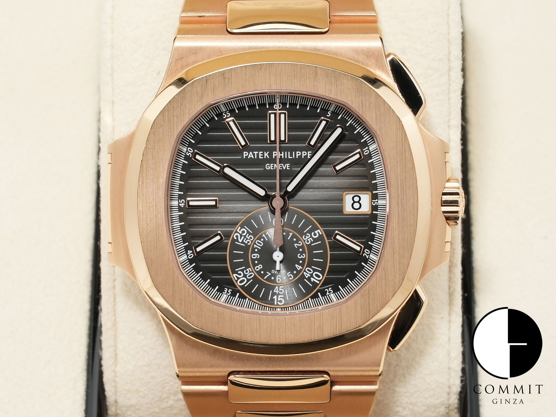 パテックフィリップ ノーチラス クロノグラフ Ref.5980/1R-001 ローズゴールド ブラックグラデーション文字盤 中古 gbkc5xdn 商品画像1