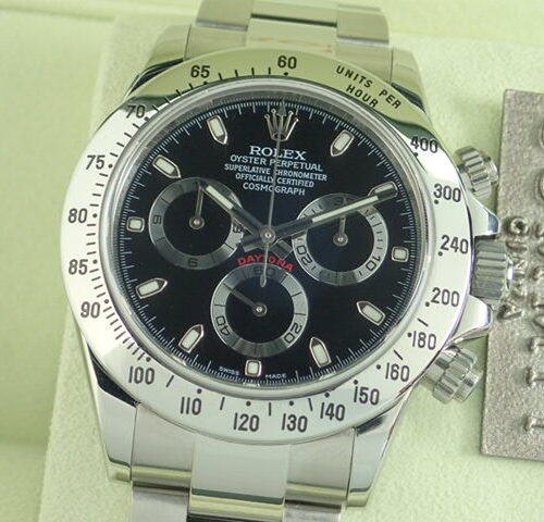 ロレックス デイトナ Ref.116520 ブラック文字盤 中古 daytona-290 商品画像1