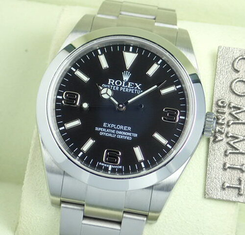 ロレックス エクスプローラー Ref.214270 ブラック文字盤 中古 explorer-77 商品画像1