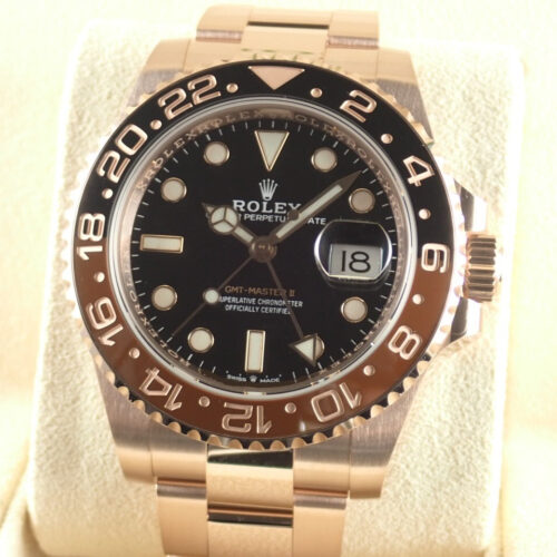 ロレックス GMTマスターII Ref.126715CHNR ブラック文字盤 未使用 gmt-master-164 オイスターブレスレット オイスターブレスレット 商品画像1
