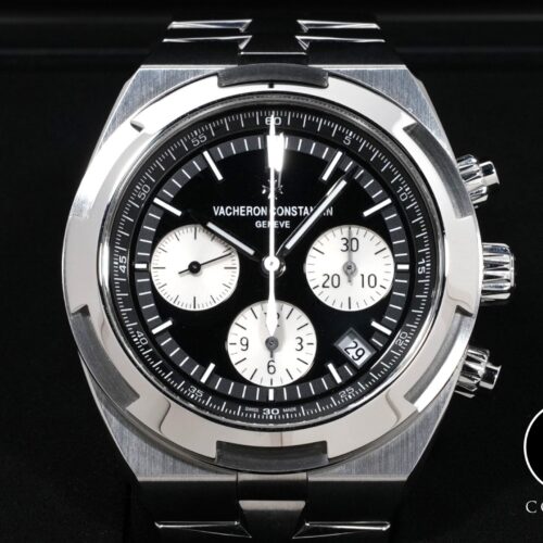 ヴァシュロンコンスタンタン オーヴァーシーズ クロノグラフ Ref.5500V/110A-B481 ブラック文字盤 中古 zm6g2xjn 商品画像1