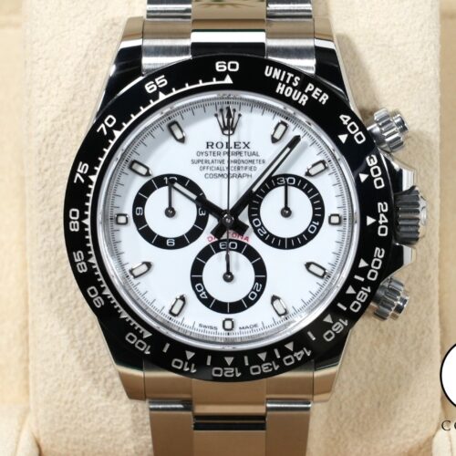ロレックス デイトナ Ref.116500LN ステンレススチール ホワイト文字盤 美品 4b9yxv92 商品画像1