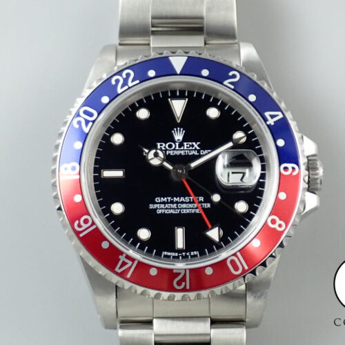 ロレックス GMTマスター Ref.16700 ステンレススチール ブラック文字盤 オイスターブレスレット 商品画像1