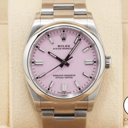 ロレックス オイスターパーペチュアル36 Ref.126000 ステンレススチール キャンディピンク文字盤 商品画像1
