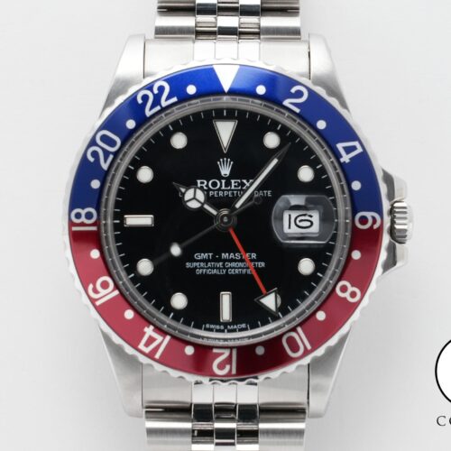 ロレックス GMTマスター Ref.16750 ステンレススチール ブラック文字盤 ジュビリーブレスレット 中古 br8bkixe 商品画像1