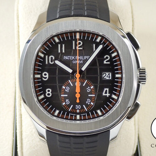 パテックフィリップ アクアノート クロノグラフ Ref.5968A-001 ステンレススチール ブラック文字盤 商品画像1