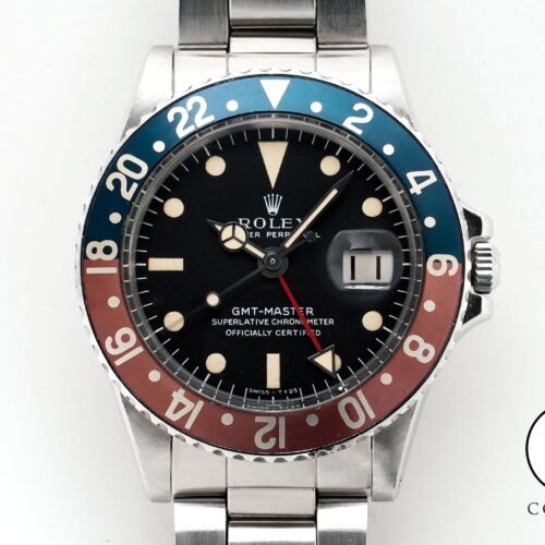 ロレックス GMTマスター Ref.1675 ステンレススチール ブラック文字盤 オイスターブレスレット 中古 c7vkoxb2 商品画像1