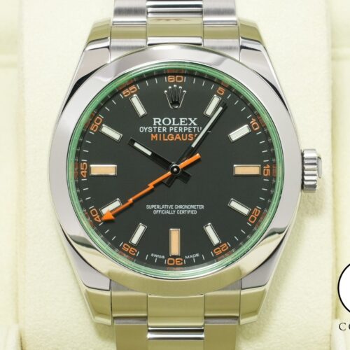 ロレックス ミルガウス Ref.116400GV ステンレススチール ブラック文字盤 美品 5gfjcifx 商品画像1