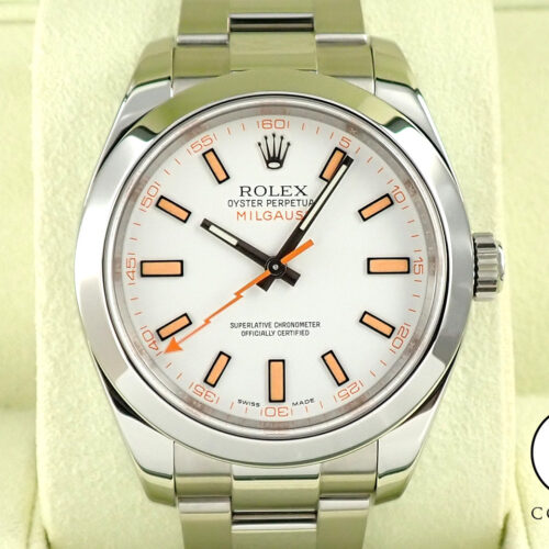 ロレックス ミルガウス Ref.116400 ステンレススチール ホワイト文字盤 商品画像1
