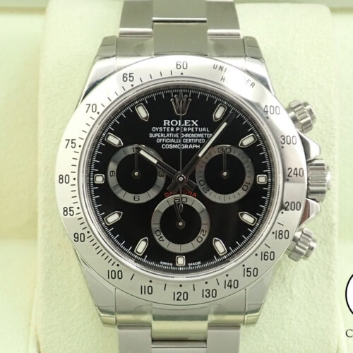 ロレックス デイトナ Ref.116520 ステンレススチール ブラック文字盤 商品画像1