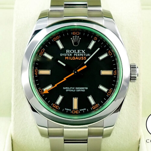 ロレックス ミルガウス Ref.116400GV ステンレススチール ブラック文字盤 商品画像1