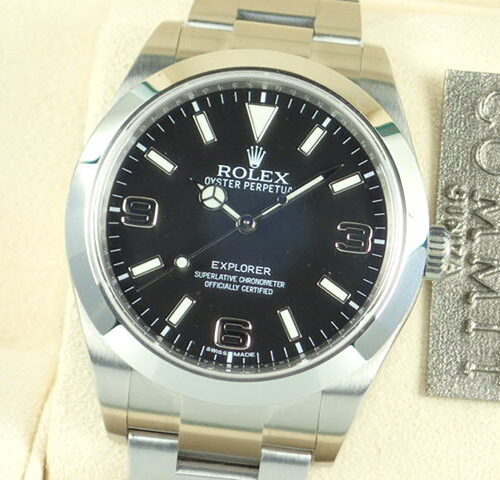 ロレックス エクスプローラー Ref.214270 ブラック文字盤 中古 explorer-99 商品画像1