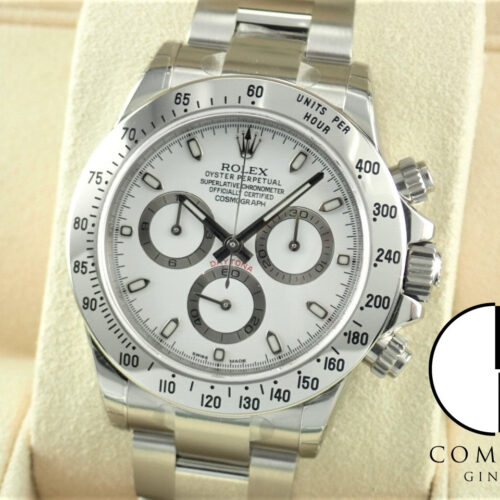 ロレックス デイトナ Ref.116520 ホワイト文字盤 未使用 daytona-627 商品画像1