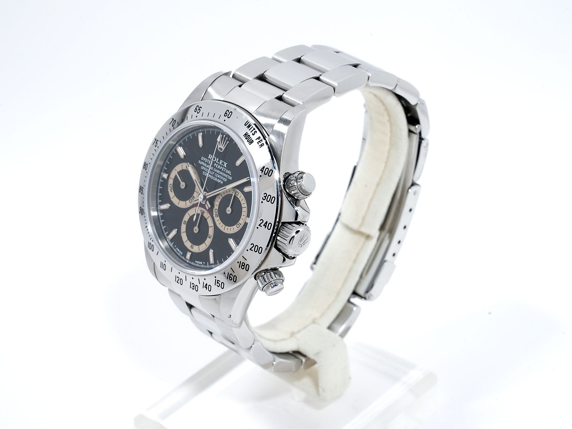 ロレックス デイトナ エルプリメロ Ref.16520 ステンレススチール ブラック文字盤 中古 dk9nreb3 商品画像4