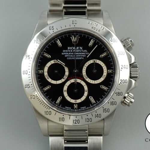ロレックス デイトナ エルプリメロ Ref.16520 ステンレススチール ブラック文字盤 商品画像1