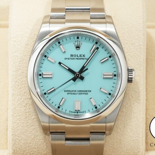 ロレックス オイスターパーペチュアル36 Ref.126000 ステンレススチール ターコイズ文字盤 商品画像1