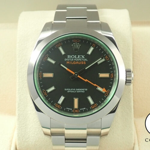 ロレックス ミルガウス Ref.116400GV ステンレススチール ブラック文字盤 商品画像1