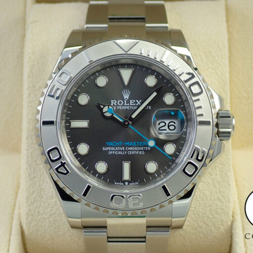 ロレックス ヨットマスター40 Ref.126622 ステンレススチール/プラチナ スレート文字盤 商品画像1