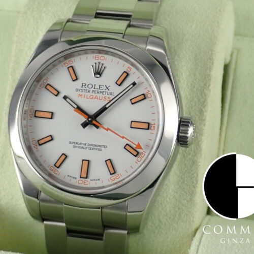 ロレックス ミルガウス Ref.116400 ホワイト文字盤 中古 milgauss-36 商品画像1